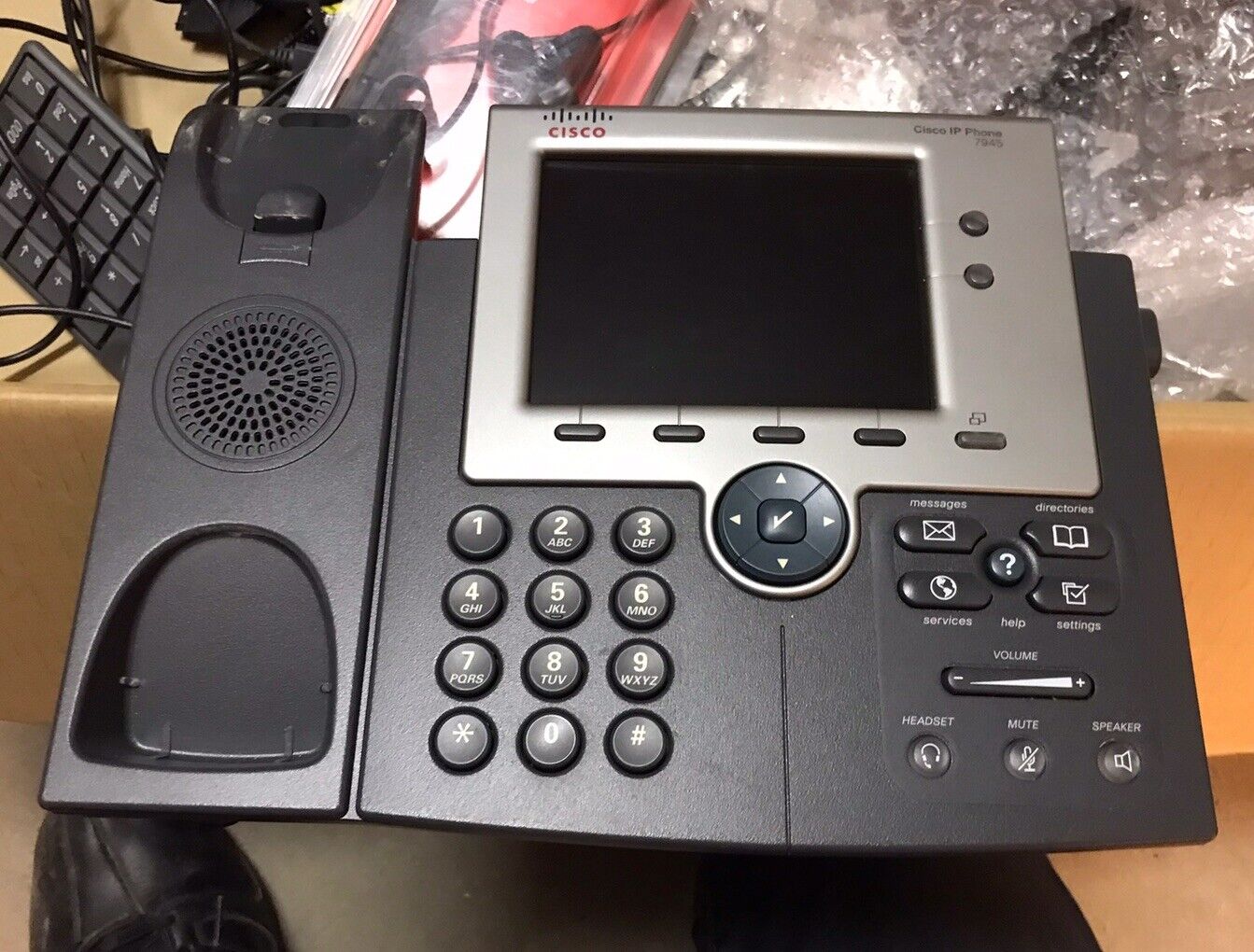 Cisco CP-7945G • IP Telefon VOIP • Color Display Phone