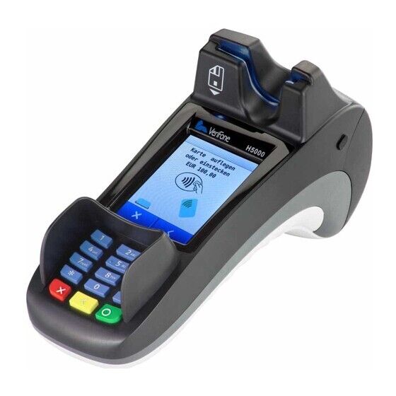 Ec Terminal Verifone H5000 Ec Gerät Kartenlesegerät M450-057-C8-EUB-3